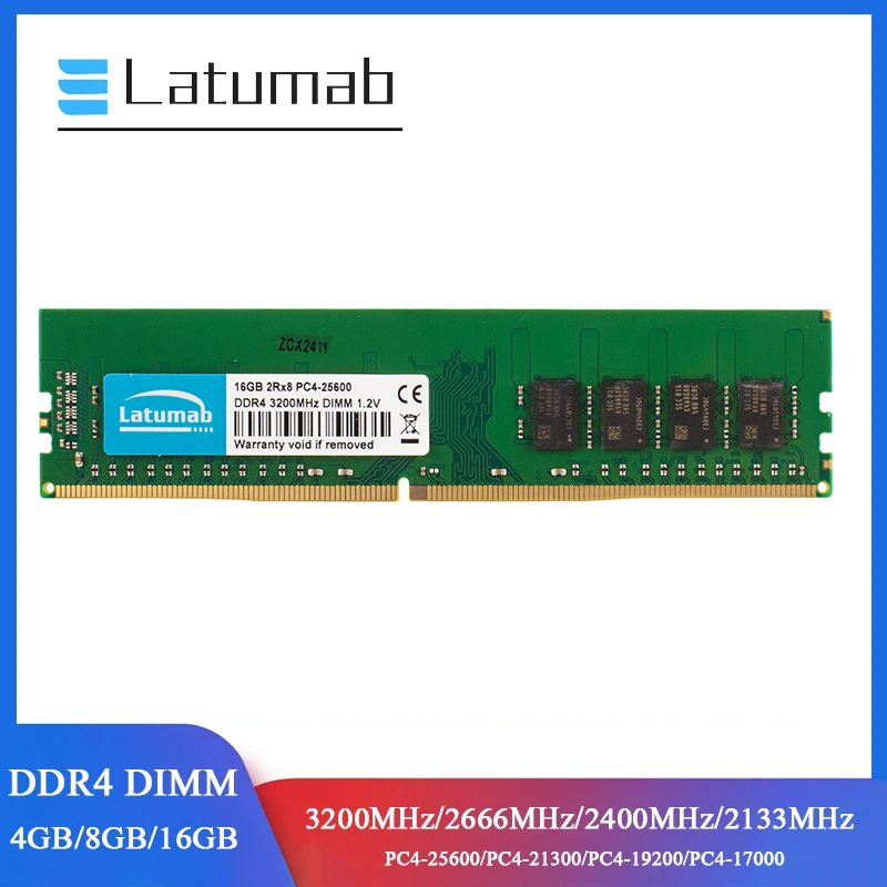 Ddr4 2400Mhz - Latumab RAM DDR4 Desktop Memoria 2666