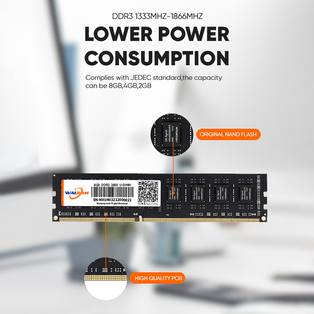 Walram DDR3 Memoria 8GB 4GB 1. - Ecc Ram Server review and price