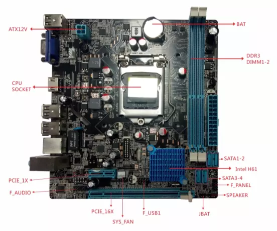 H61 ATX Power Supply LGA1150 M - Ddr3 Ram review and price
