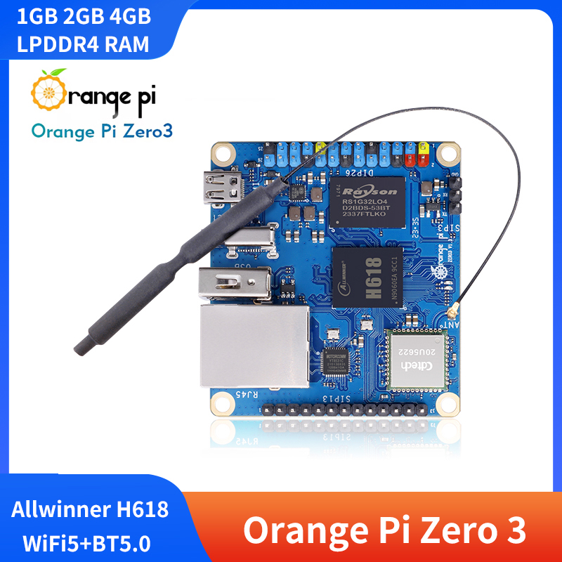 Orange Pi Zero 3 1G 1.5G 2G 4G - Ram Memory Module review and price