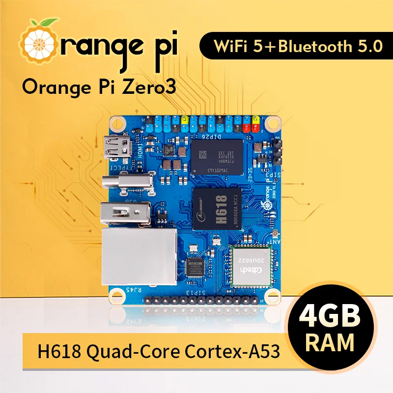 Orange Pi Zero 3 1G 1.5G 2G 4G - Ram Memory Module review and price