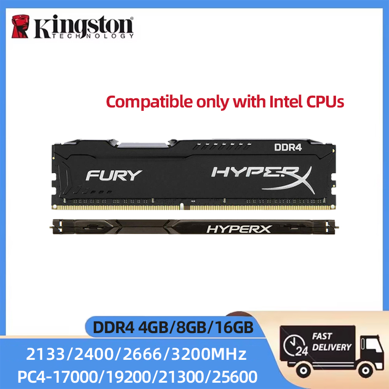 HyperX Fury Memoria RAM DDR4 4 - Ddr4 2400Mhz review and price