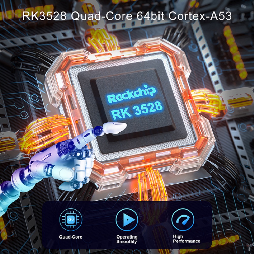 Android 16 X66 TV Box RK3528 Q - Ddr3 8Gb review and price