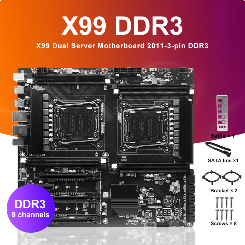 X99 Dual-socket Cpu Motherboar - Ecc Ram Server review and price